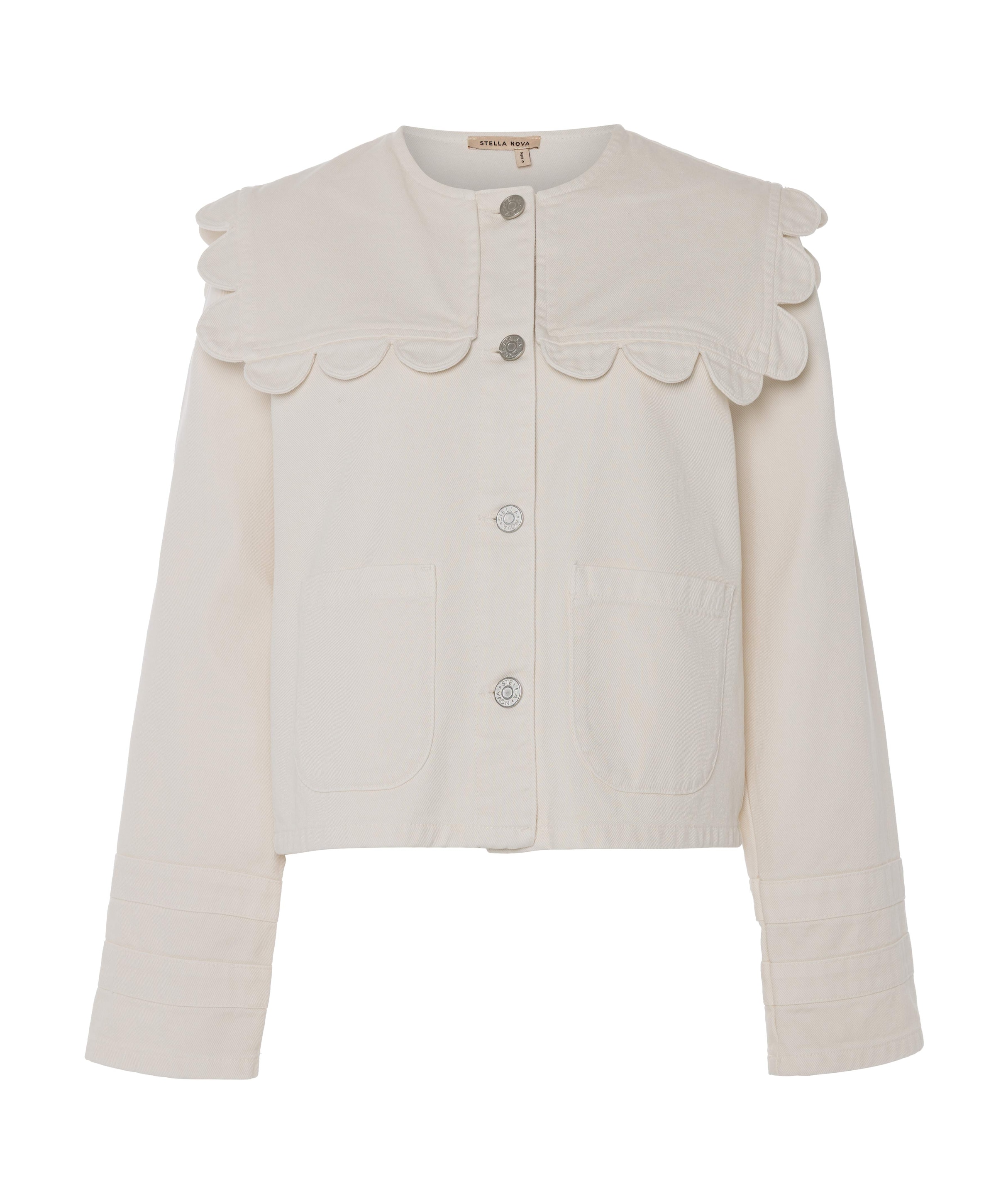 Dames spijkerjas  ecru