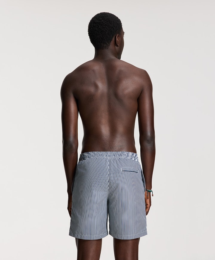 Heren zwemshort blauw