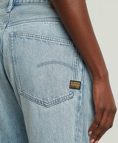 Contor 3D Wide Wmn dames jeans blauw