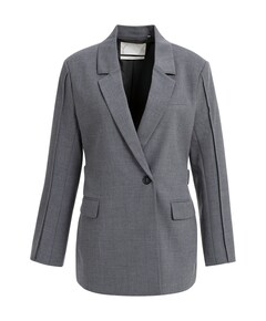Dames blazer grijs