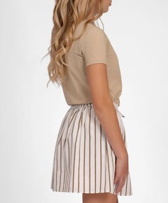 Meisjes T-shirt bruin