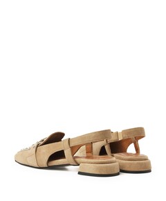 Julie Damian dames slingbacks beige