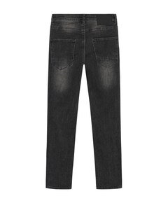 2555 Wide Straight Black jeans zwart