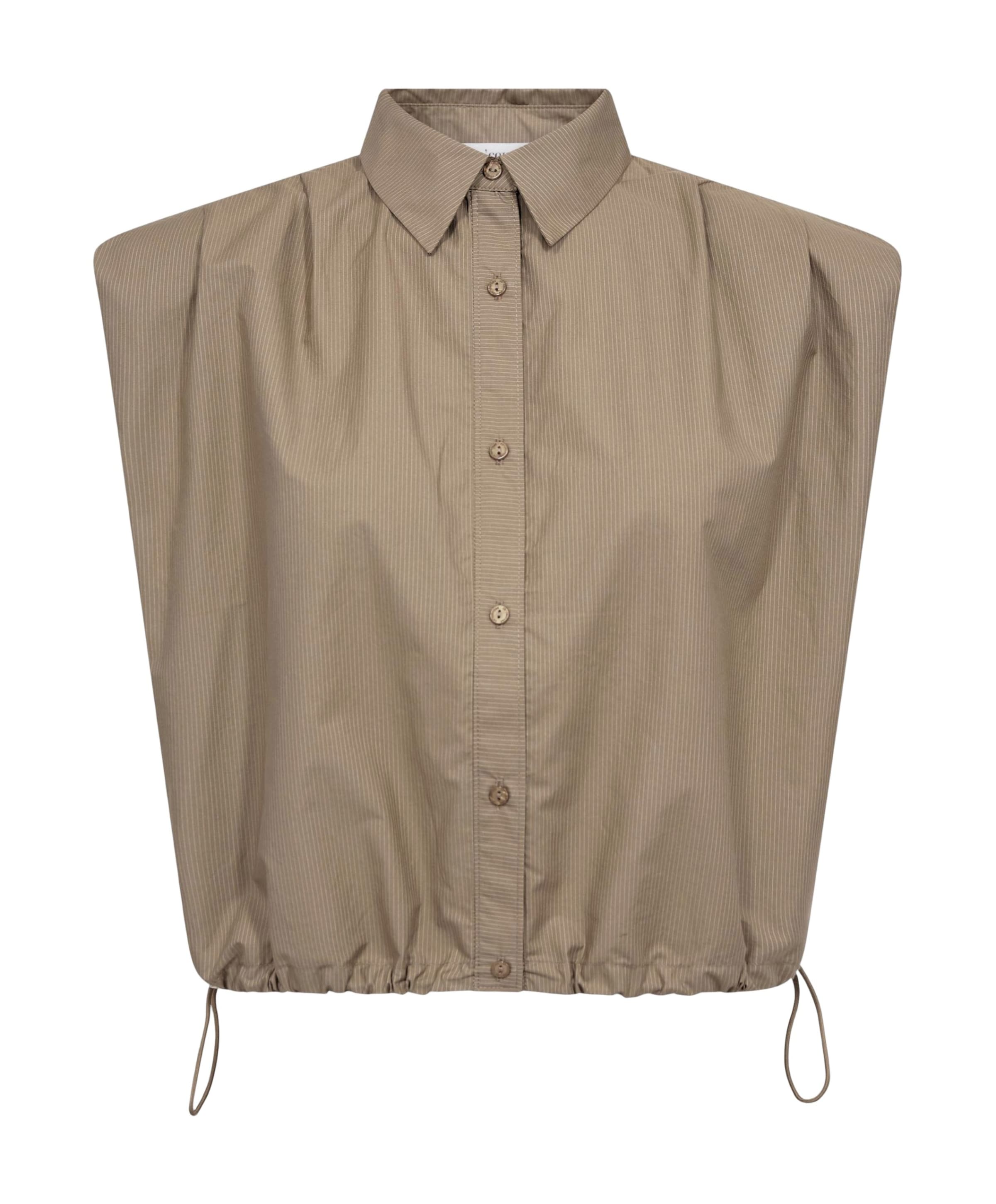 Dames blouse beige