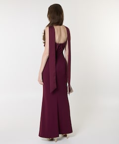 Dames jurk bordeaux