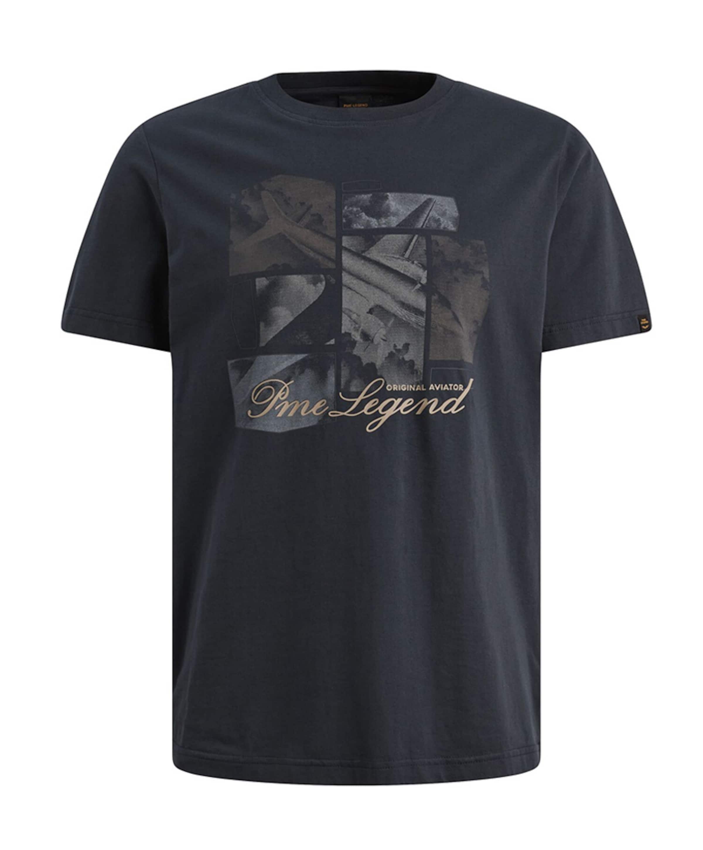 Heren T-shirt blauw