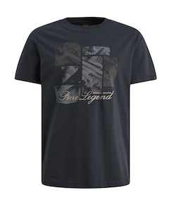 Heren T-shirt blauw