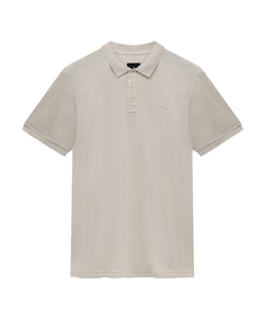 Heren polo beige