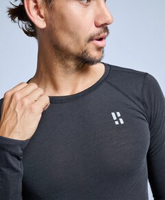 Heren thermoshirt zwart