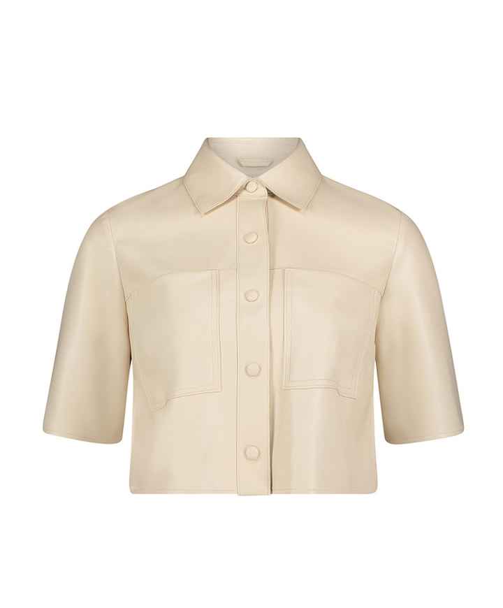 Dames blouse beige