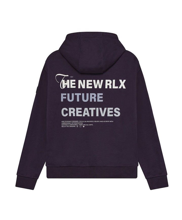 Jongens hoodie paars