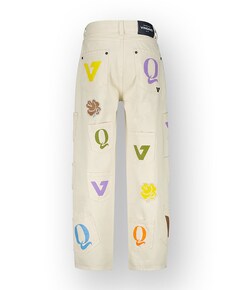 Lorenzo uniseks jeans  wit