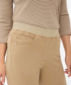 PAMINA dames broek beige