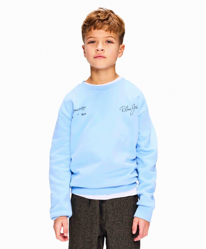 Jongens trui blauw