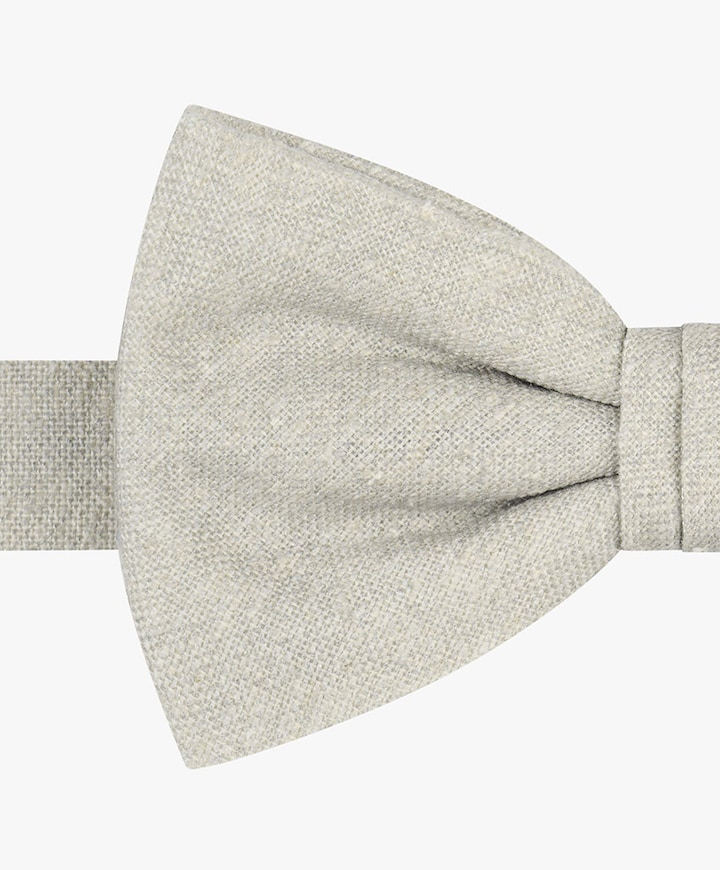 Heren vlinderstrikje grijs