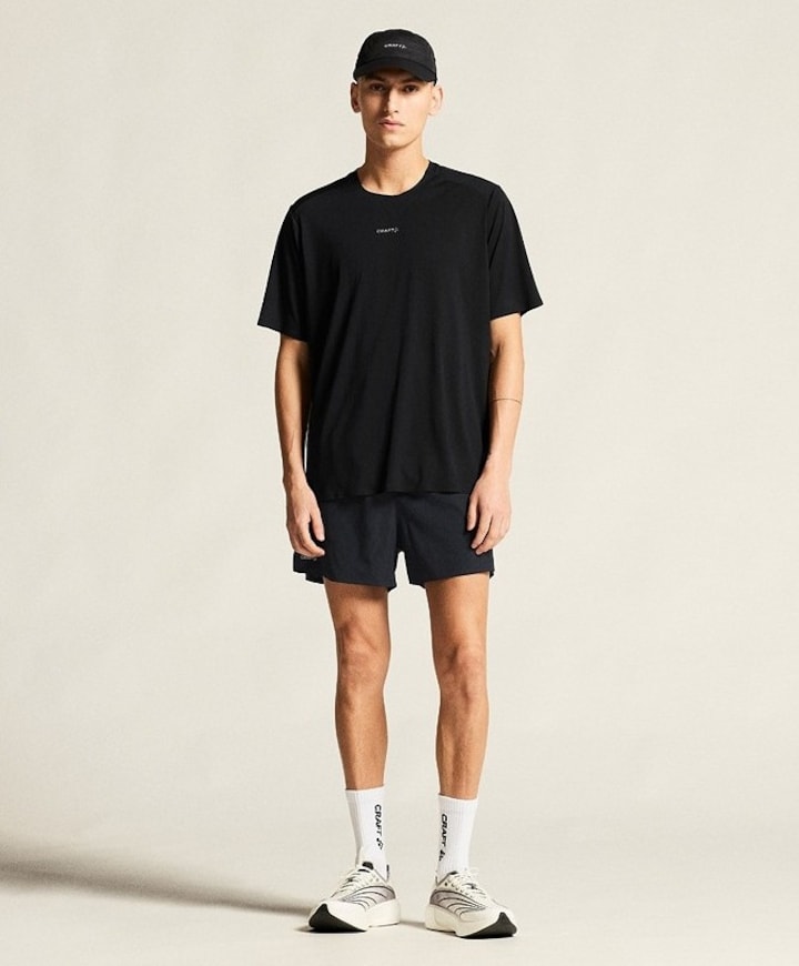 Heren t-shirt zwart