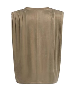 Dames top bruin