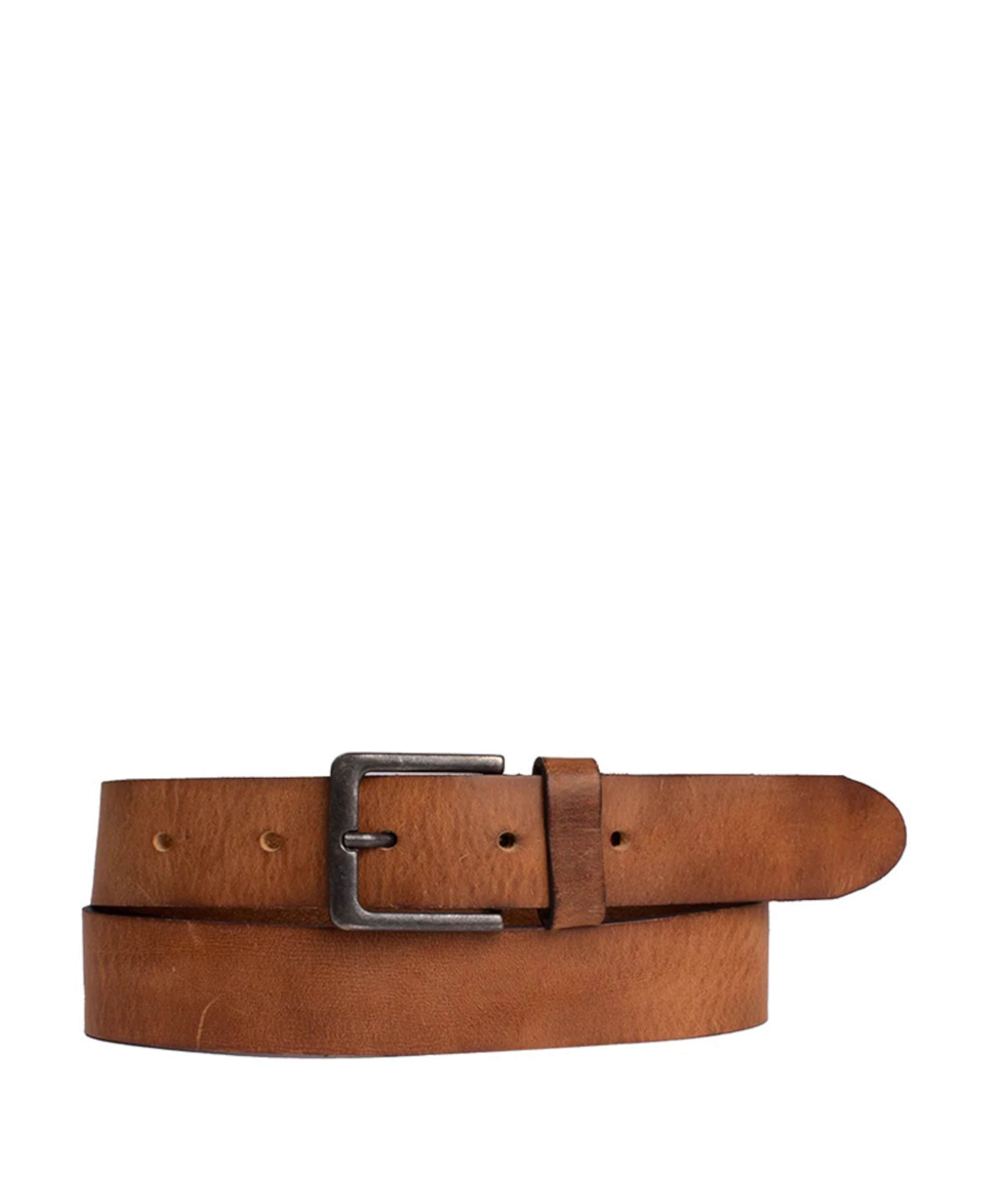Heren riem beige