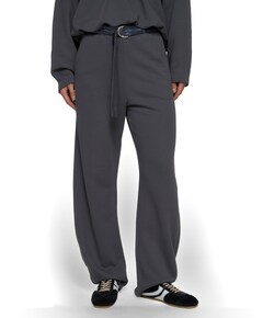 banana  fleece dames broek blauw