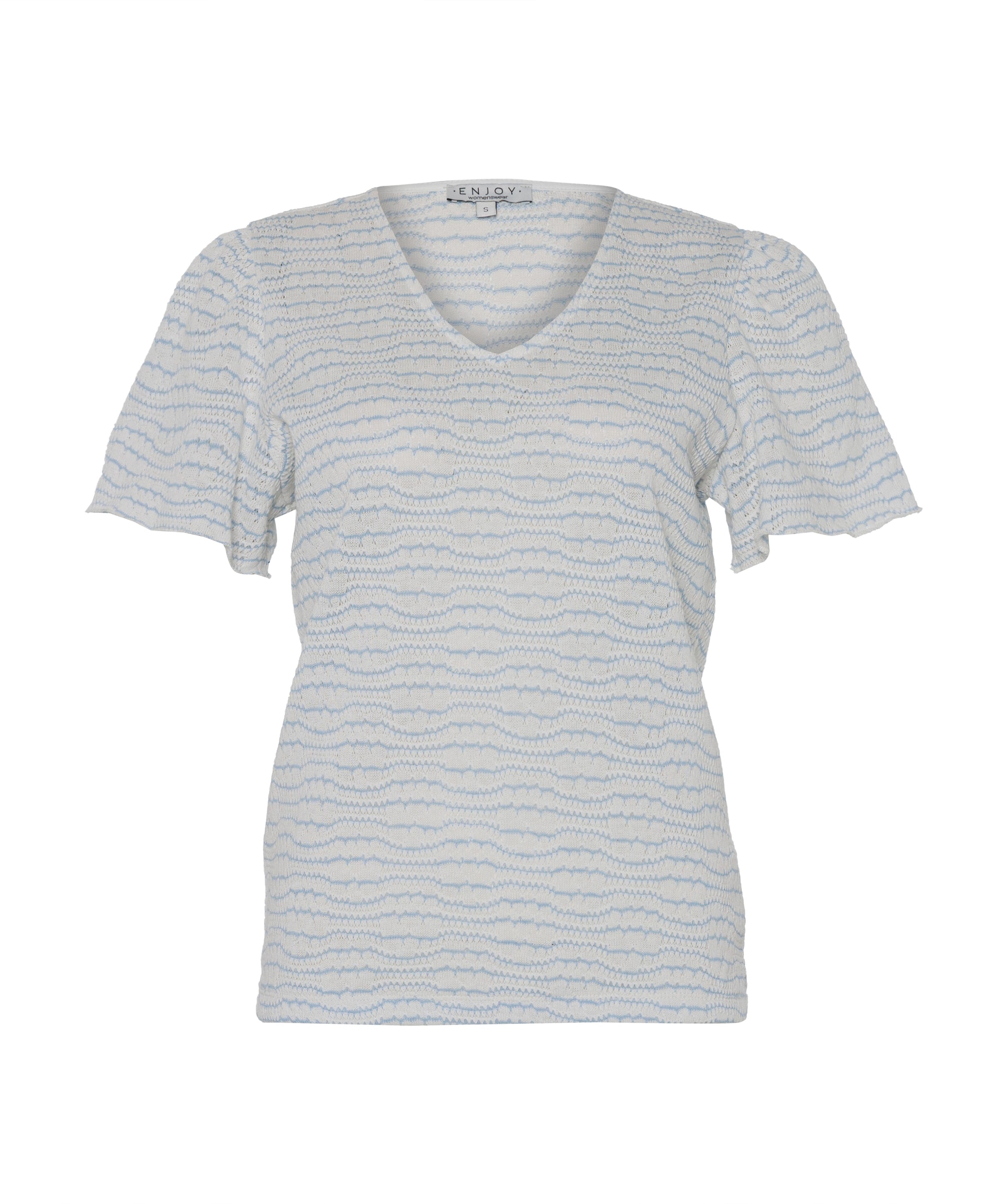 Dames t-shirt blauw
