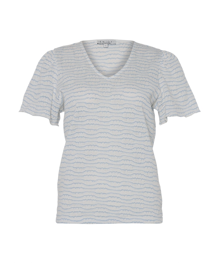Dames t-shirt blauw