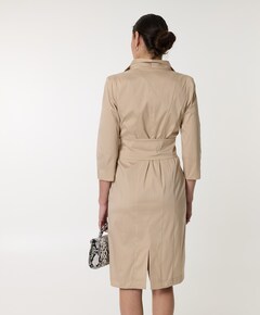Dames jurk beige