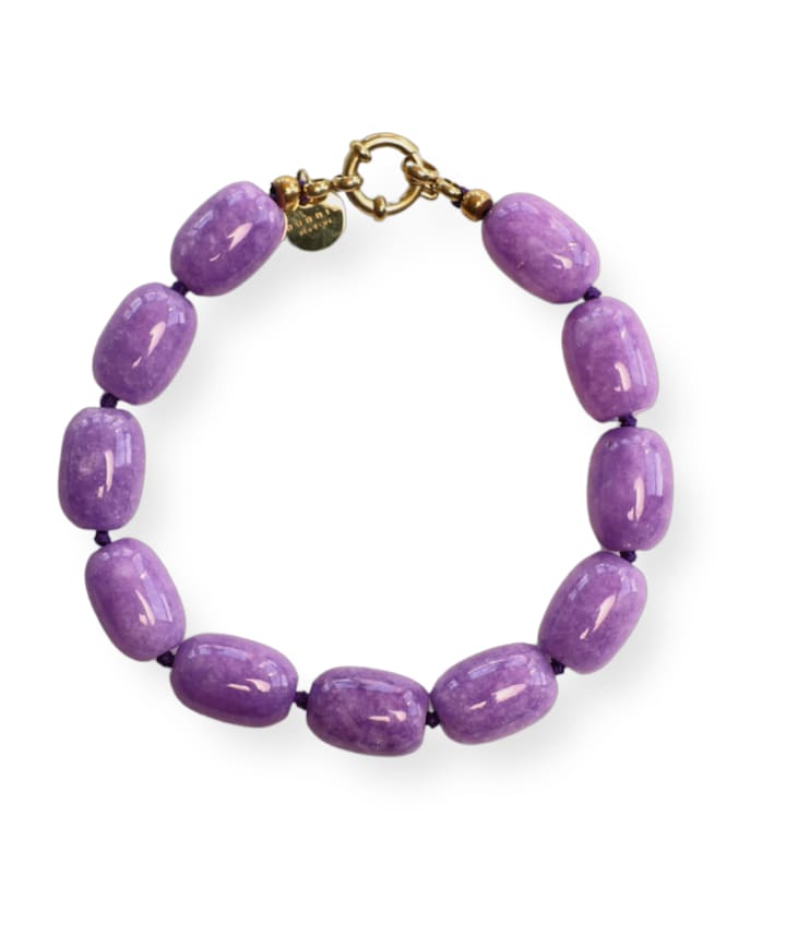 Dames armband paars