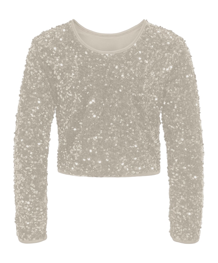 Meisjes T-shirt ecru