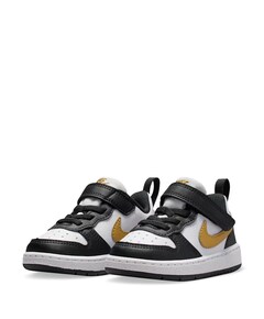 Nike Court Borough Low Recraft Baby uniseks sneakers  zwart