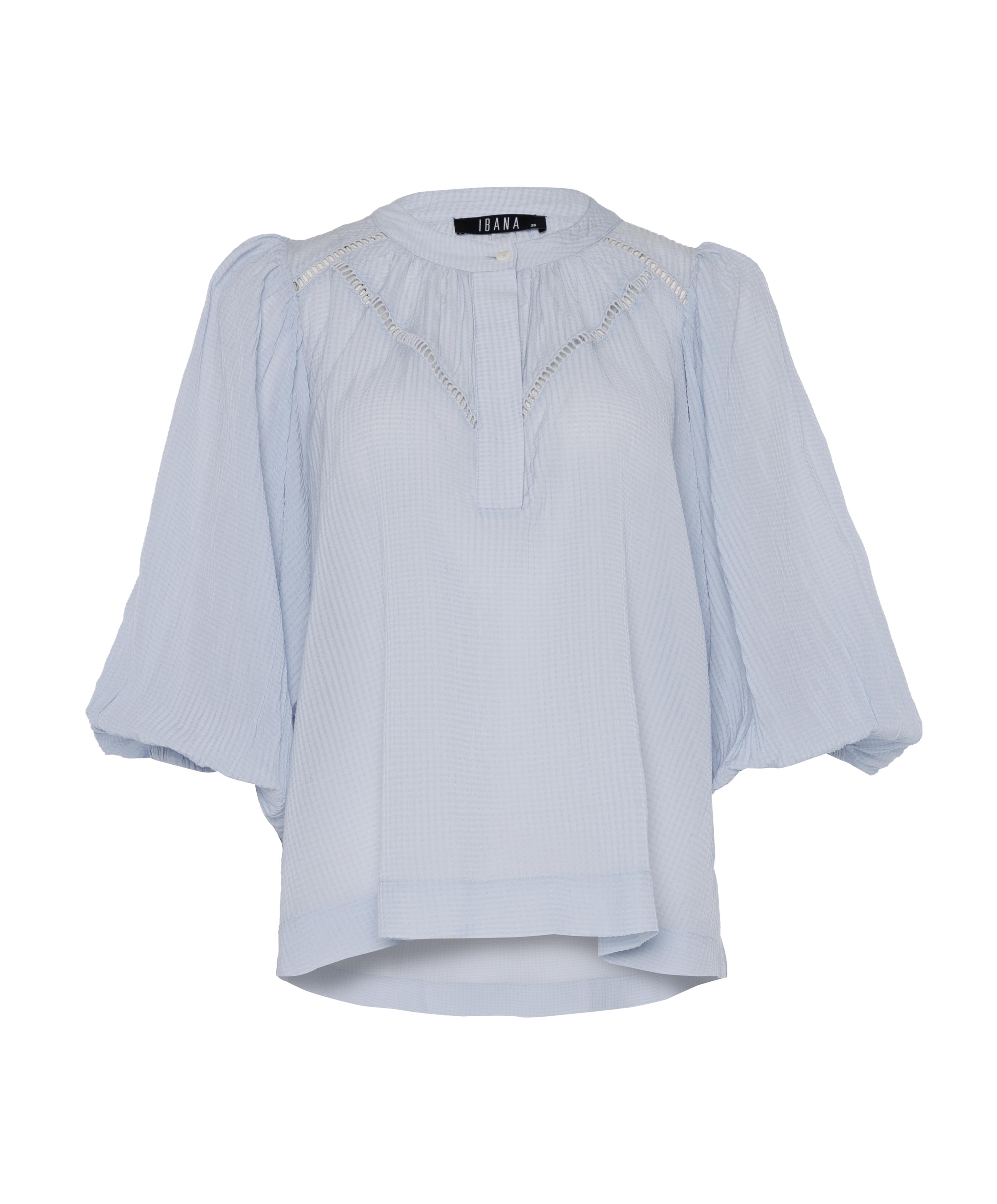 Dames blouse blauw