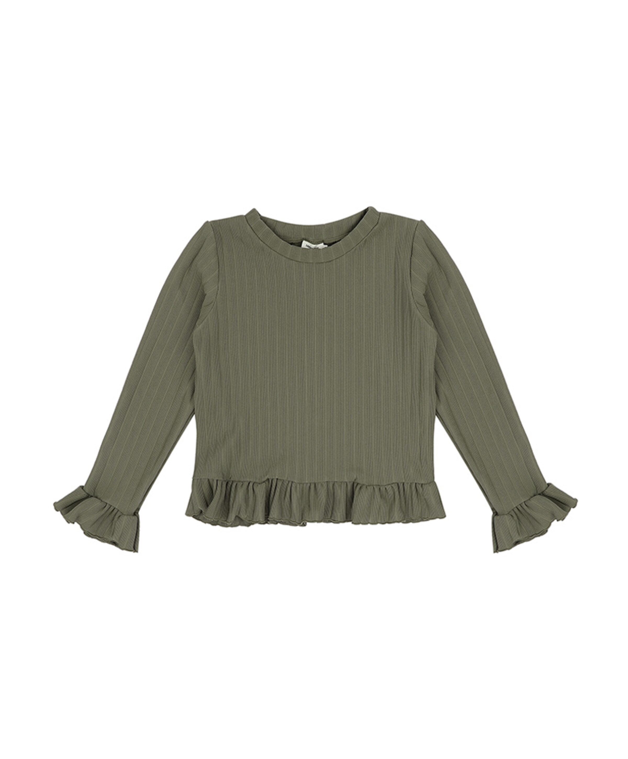 Meisjes longsleeve groen