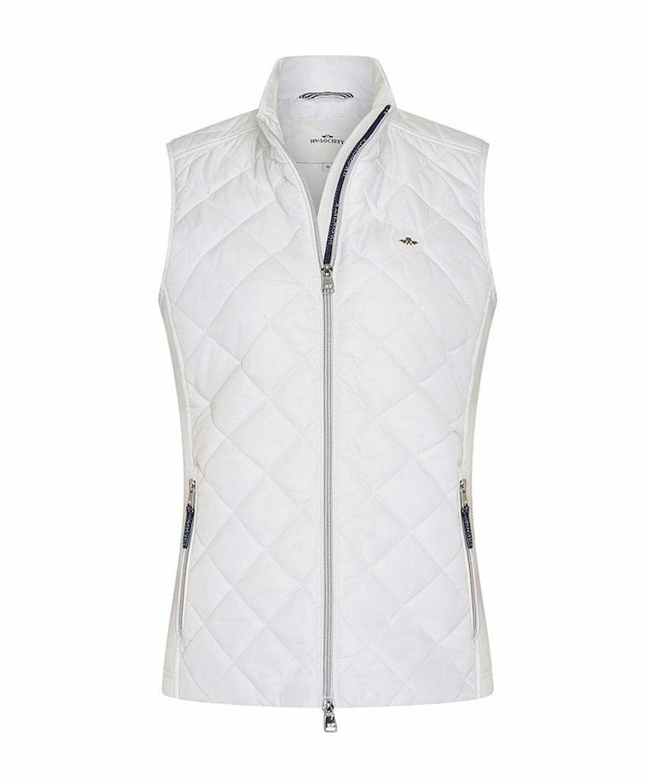 Dames bodywarmer wit
