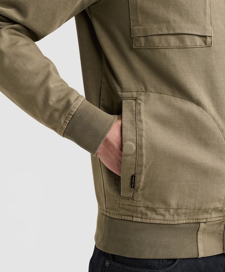 Heren vest groen