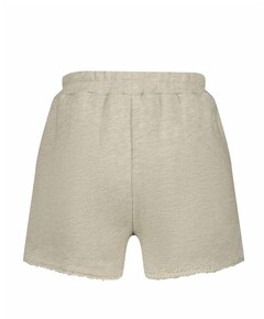 Icon-sweat tape meisjes korte broek ecru