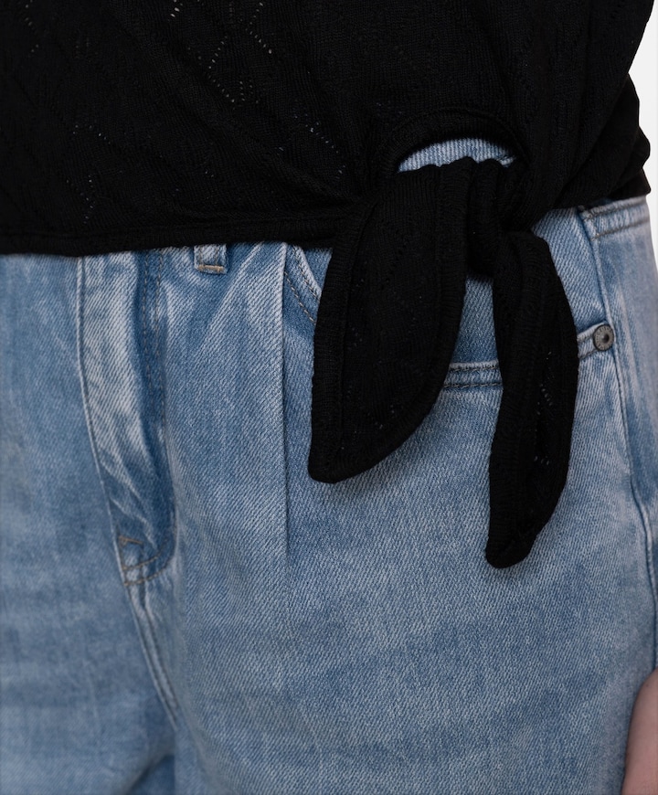 Dames top zwart