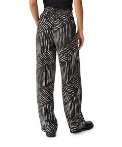 Marou palm leaves broek zwart