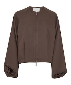 Dames blazer bruin