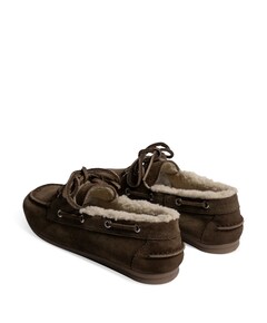 Boat loafer dames bruin