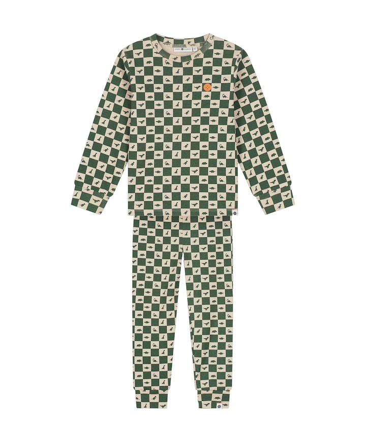Jongens pyjamaset groen