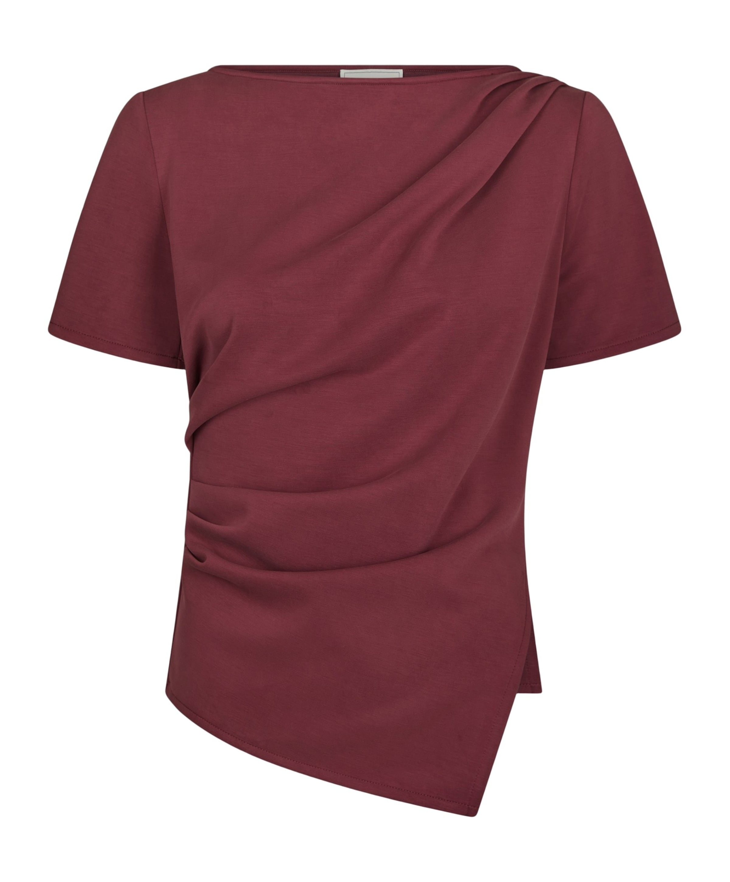 Dames top bordeaux