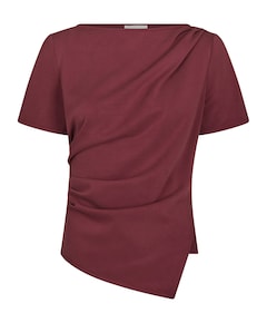 Dames top bordeaux