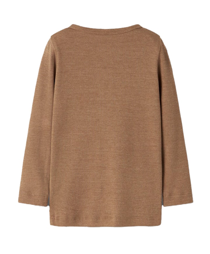 Jongens longsleeve beige
