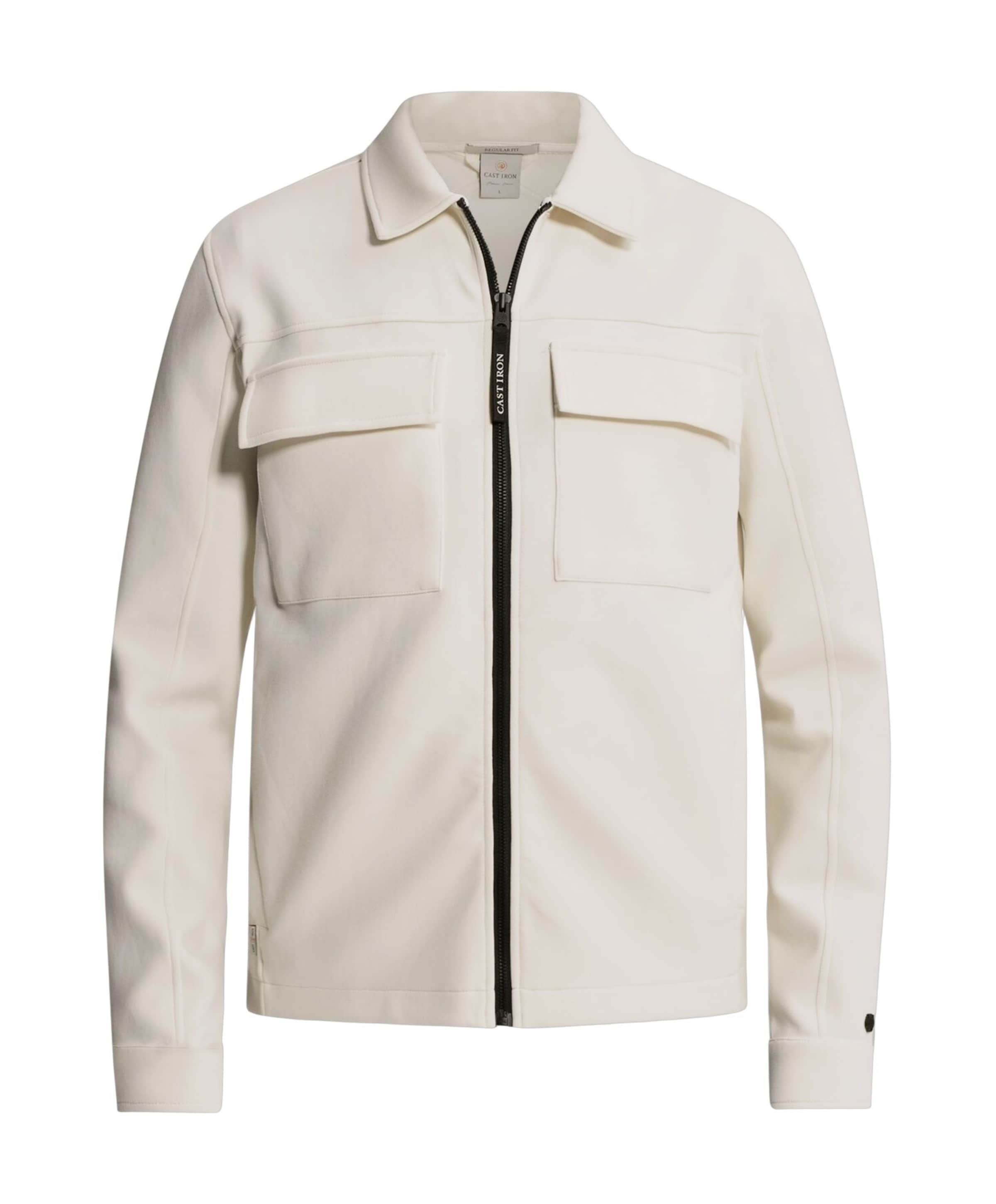 Heren overshirt ecru
