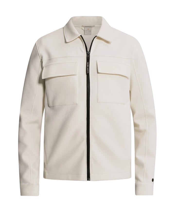 Heren overshirt ecru
