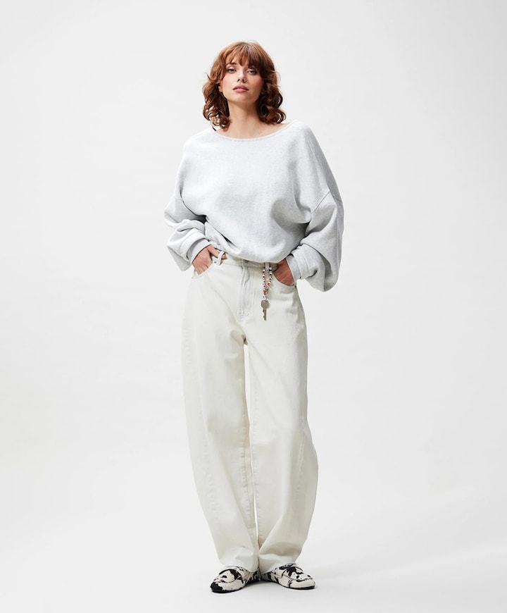 Dames sweater grijs