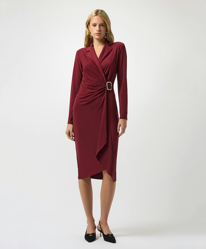 Jurk bordeaux