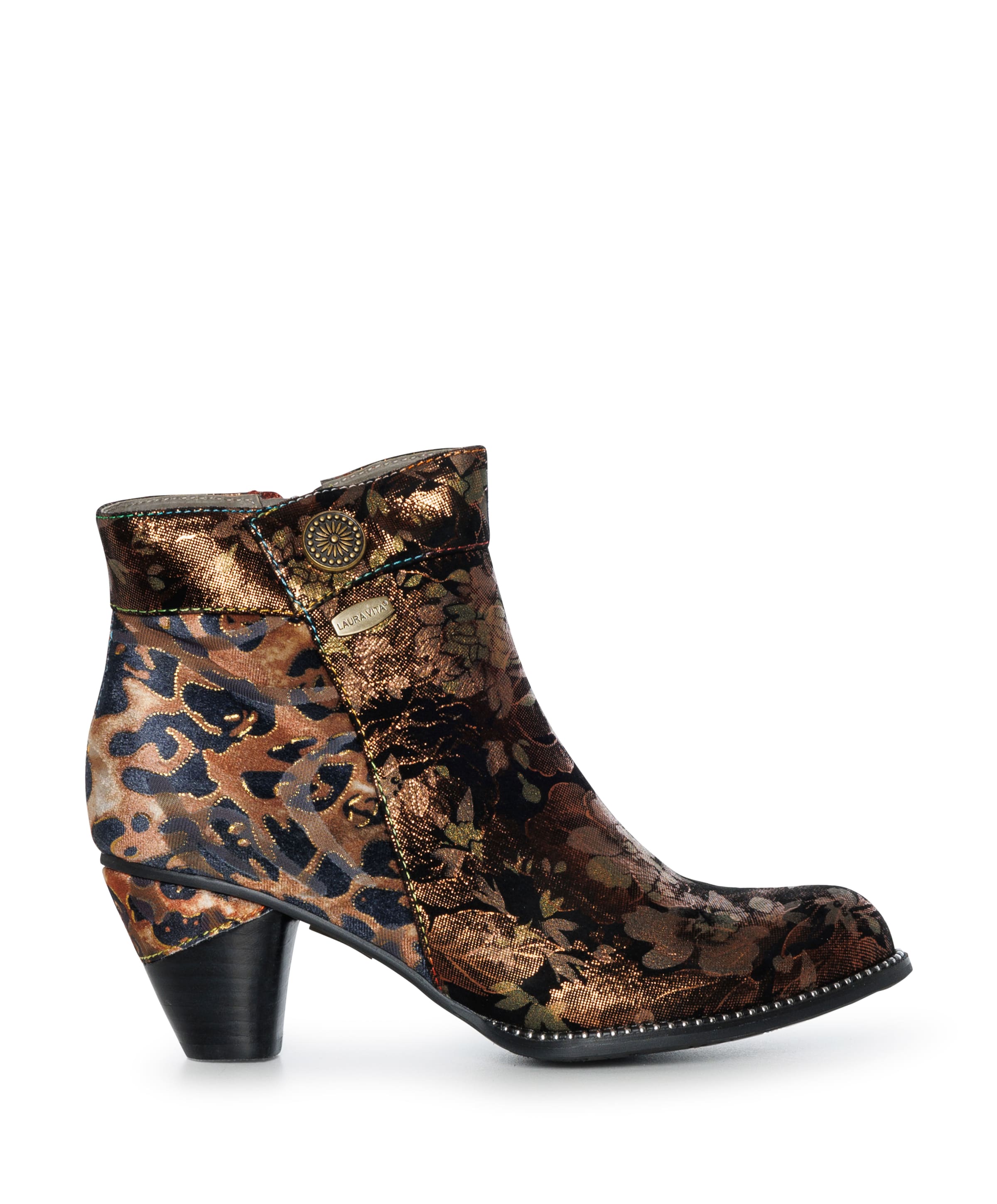 dames enkellaarzen bruin