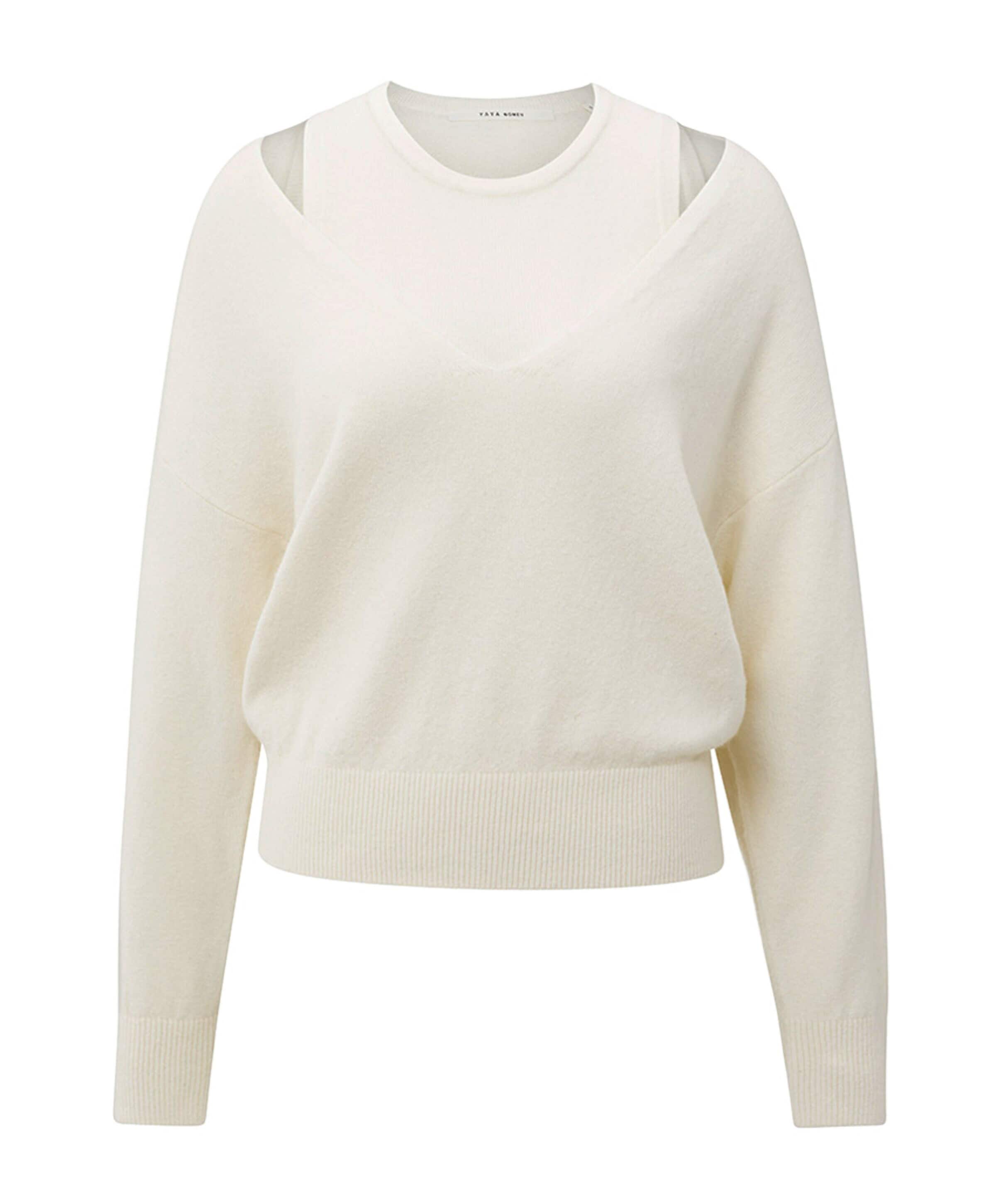 Dames trui ecru