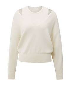 Dames trui ecru