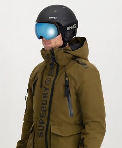 Skihelm uniseks zwart